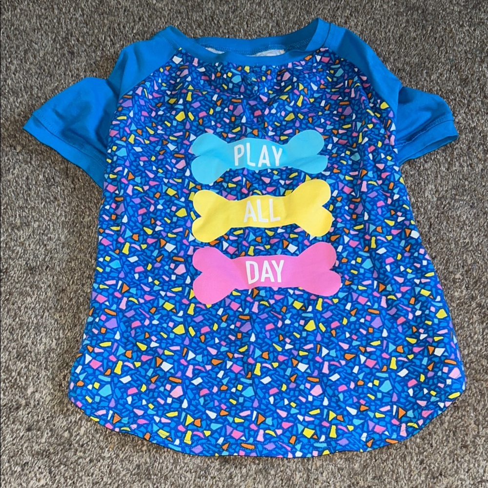 Colorful Graphic T-Shirt for dogs